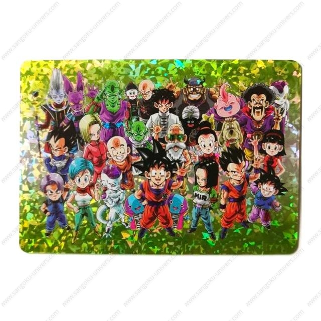 CARTE DRAGON BALL Z PERSONNAGES